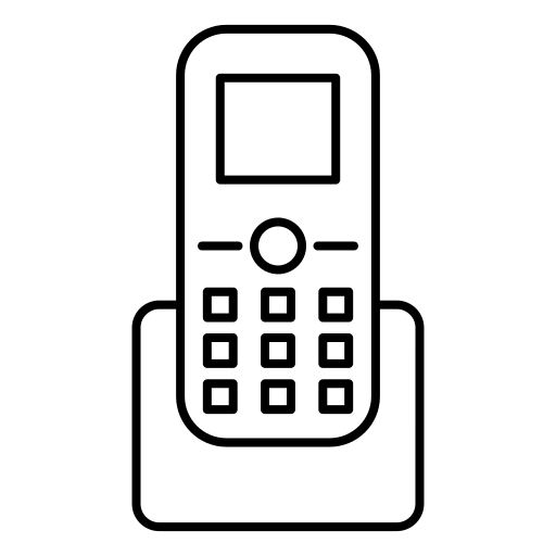 cordless telephone icon