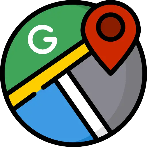 Google maps pin logo